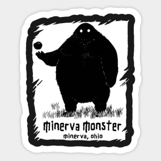 Minerva Monster Sticker